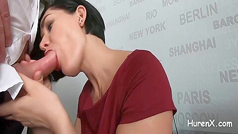 Chef Ficken Geile Brunette Schlampe - free porn video