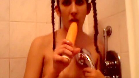 ich unter dusche mach es mir selber bevor ich mich von 5 mannern ficken lasse - free porn video