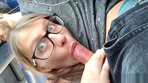 Echtes Girl Im ffentlichen Bus Schluckt Meinen Saft - Pornh - free porn video