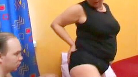 Fette russische Stiefmutter - free porn video