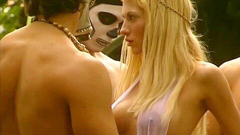 Blond Love Tunnel Fur Pie Fotze Copulates three Dudes - free porn video
