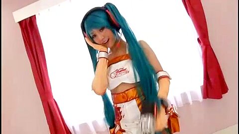 Vocaloid Cosplay - Miku Hatsune - free porn video