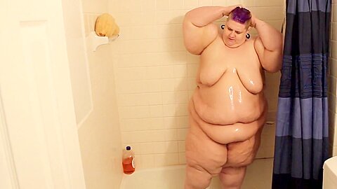 SSBBW Seifendusche - free porn video