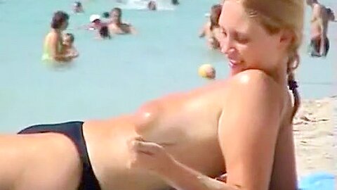 Warzenhof mit großer Brust - free porn video