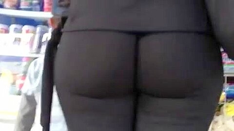 MILF Arsch Leggings - free porn video