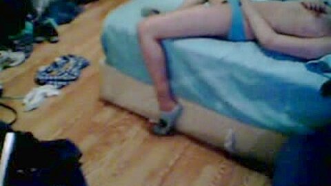 Eine weitere großartige gehackte Webcam-Masturbationserfassung - free porn video