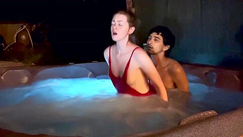 Whirlpool-Sex In Meinem Roten Badeanzug - Ally Blake - free porn video