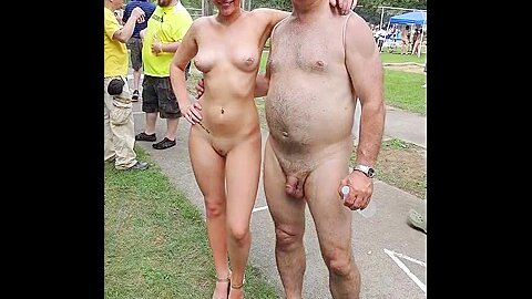 Wichs-Herausforderung im Takt - FKK-Paare - free porn video
