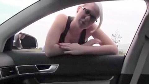 Blondine von ons-treffen. de wird auf einem Rastplatz gefick - free porn video