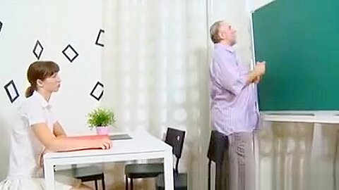 Marisa is struggling for a better grade and will do anything to get a bett - free porn video
