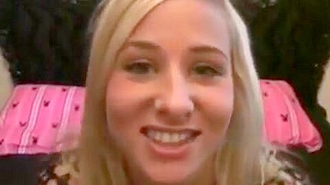 Blonde wichsnutte redet richtig geil versaut! - free porn video