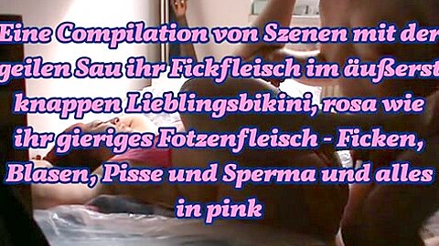 Ullas neonpink fickbikini - free porn video