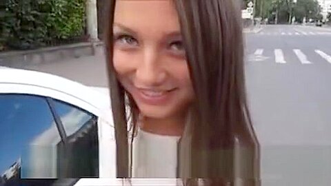Cute Amateur teen Foxy Di Gets Anal Fucked By The Road Side - free porn video