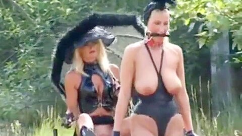 Abandoned Area Gangbang with Top Hat Man - free porn video