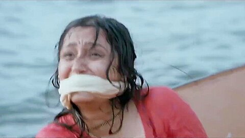 Bonded Woman Struggles in Choppy Boat Waters - free porn video